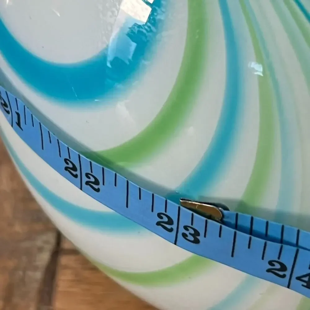 Hand Blown Art Glass Vase 8